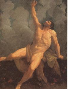 Guido Reni Hercules on the Pyre (mk05) France oil painting art
